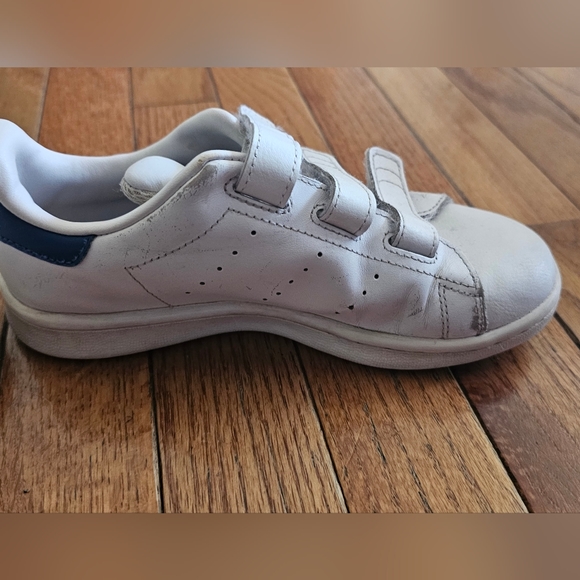 Kids Adidas Stan Smith Sneakers J Crew  size 1 - Picture 4 of 9